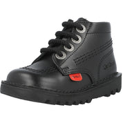 Kickers Kick Hi Zip Black Boots