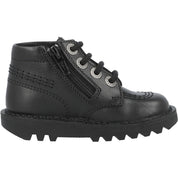 Kickers Kick Hi Zip Black Boots