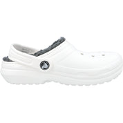 Crocs Kids Classic Lined White Clogs