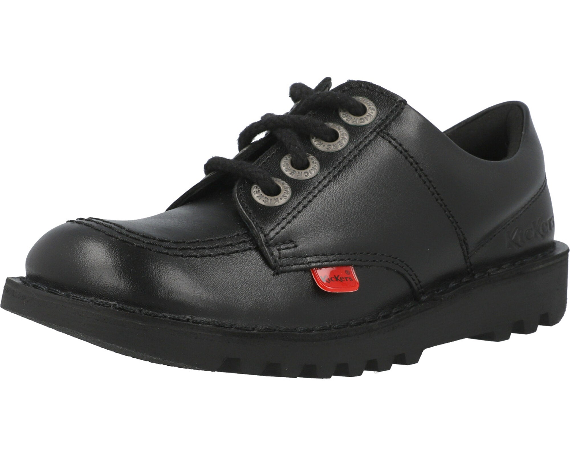 Kickers Kick Lo J Black Shoes