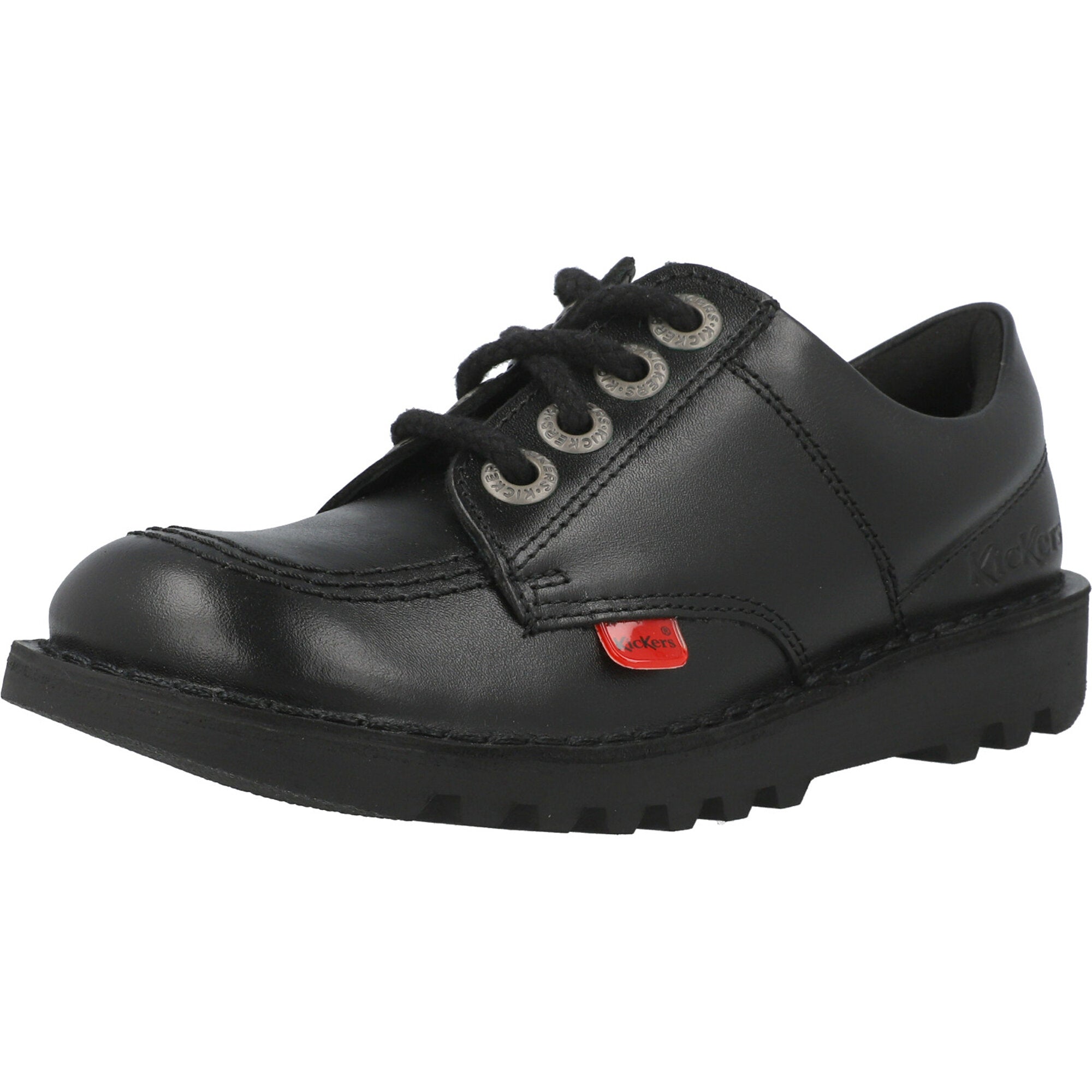 Kickers Kick Lo J Black Shoes