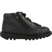 Kickers Kick Hi Vegan Black Boots