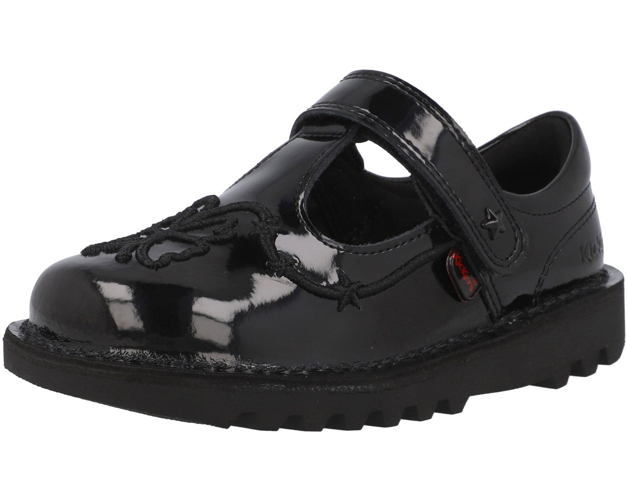 Kickers Kick T Stardust Black Shoes