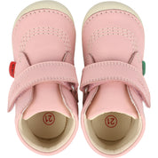 Kickers Softer Hi Light Pink Baby Shoes