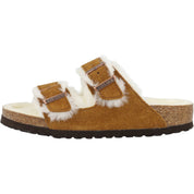 Birkenstock Arizona Shearling Mink Sandals