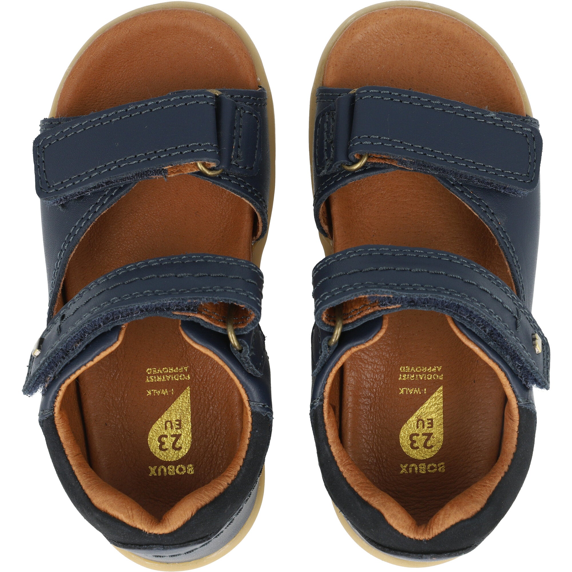 Bobux Driftwood Navy Sandals