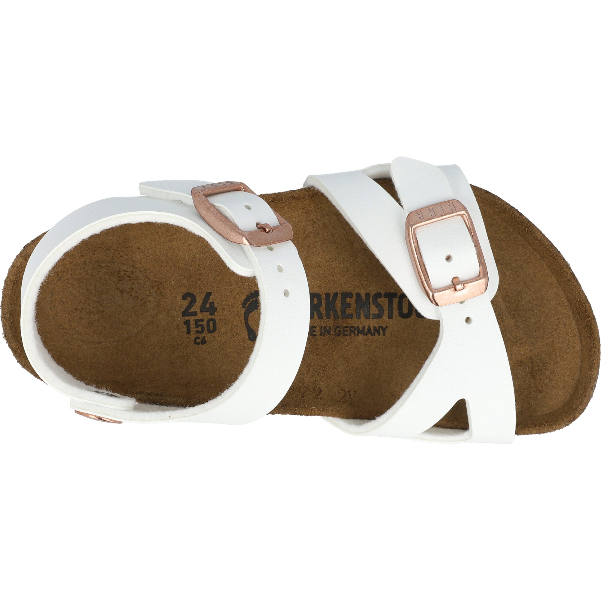 Birkenstock Rio Kids White Sandals