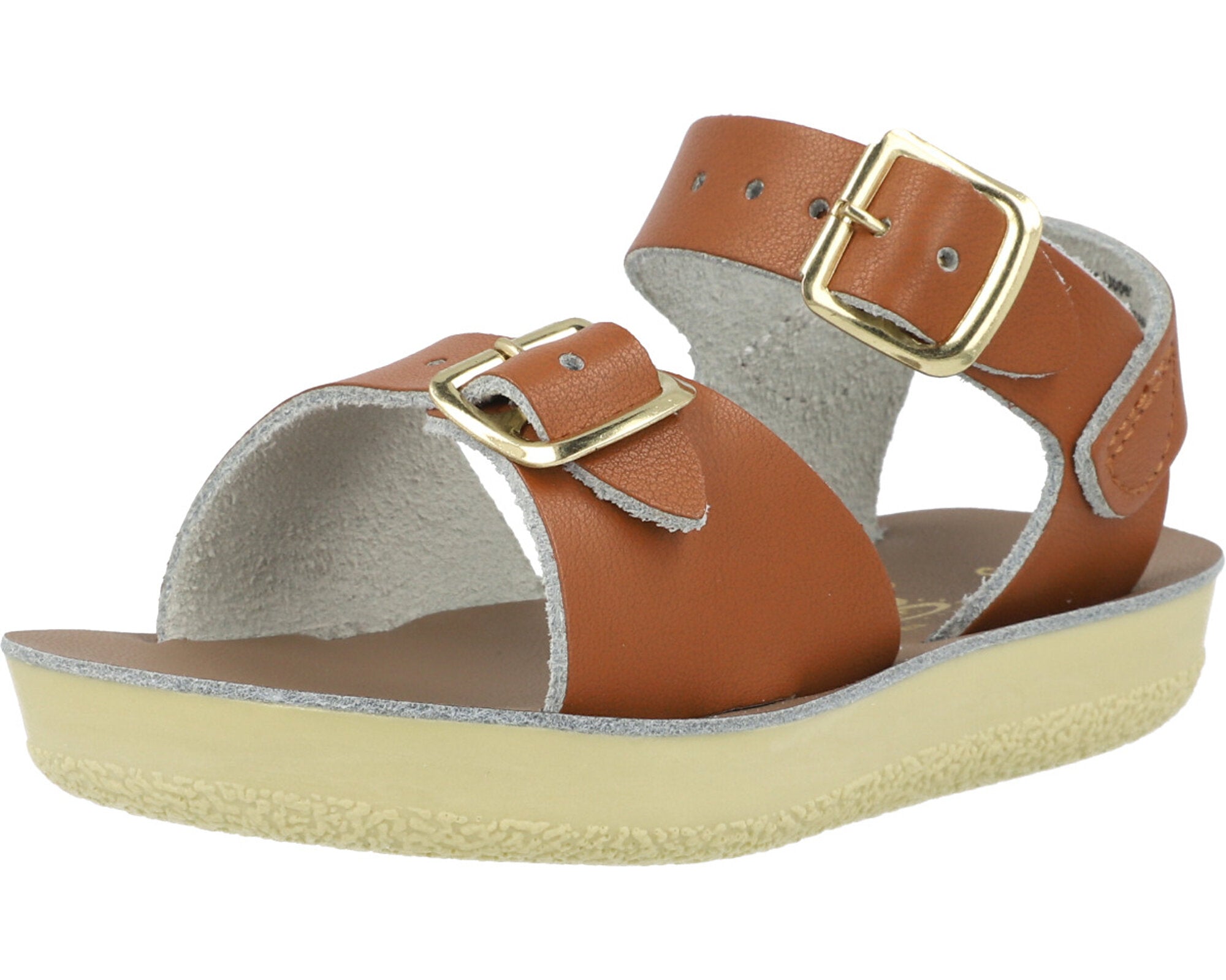 Salt-Water Sun-San Surfer Tan Sandals