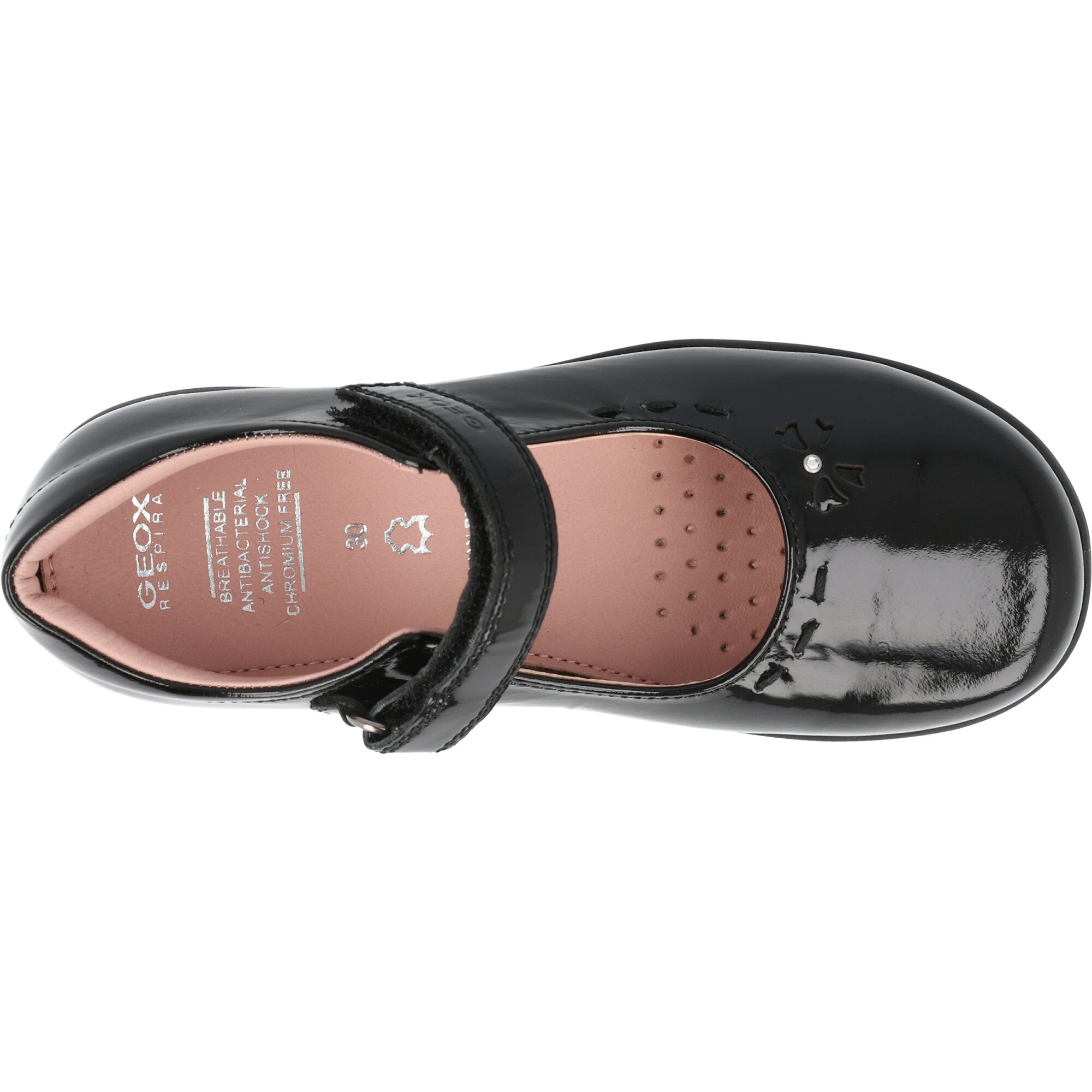 Geox Naimara Black Ballet Flats