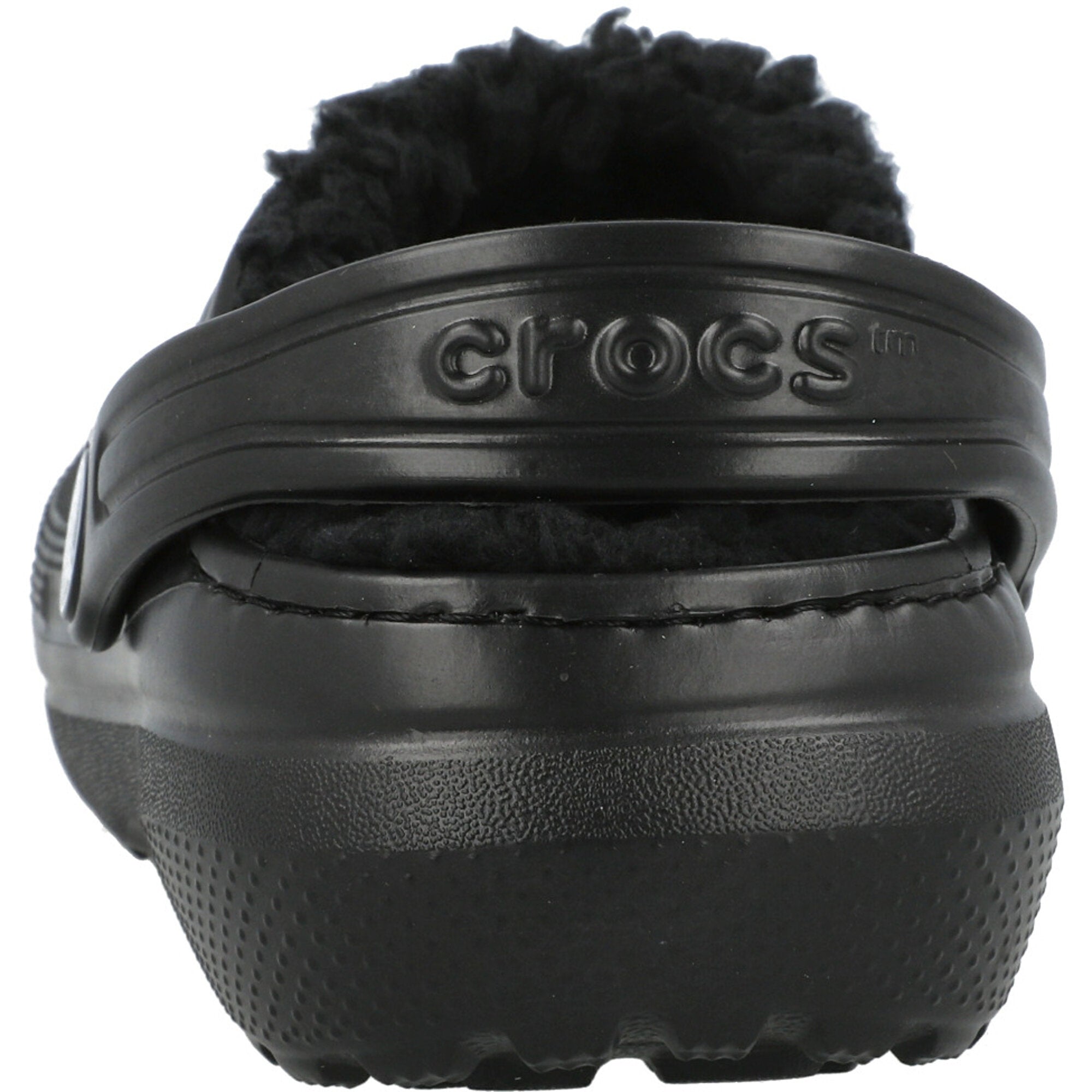 Crocs Kids Black Classic Lined Clog