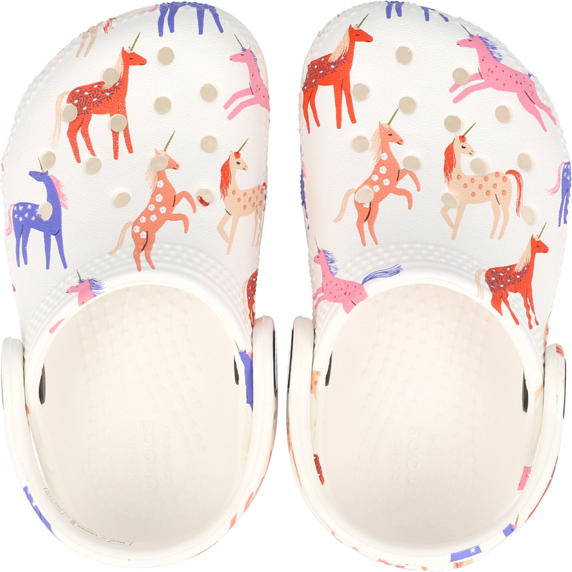 Crocs Kids Classic Unicorn Print Clog