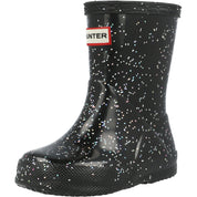 Hunter Kids First Classic Glitter Black Wellies