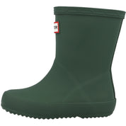 Hunter Kids First Classic Green Rain Boots