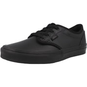 Vans Atwood Black Tumble School Shoes