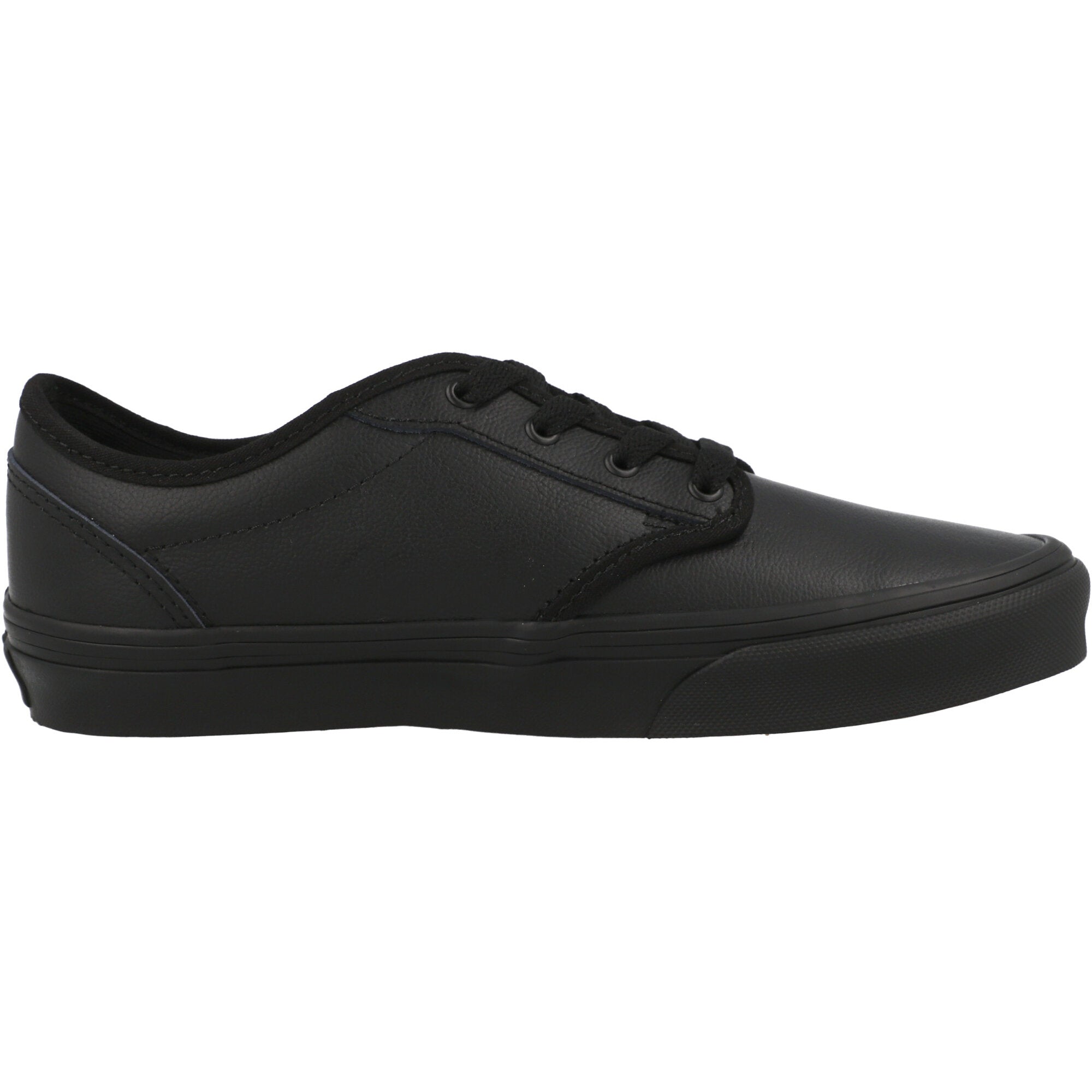 Vans Atwood Black Tumble School Shoes