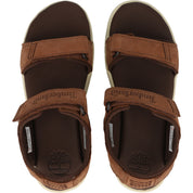 Timberland Nubble 2-Strap Brown Sandals