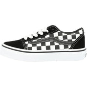 Vans YT Ward Black Checkered Trainers