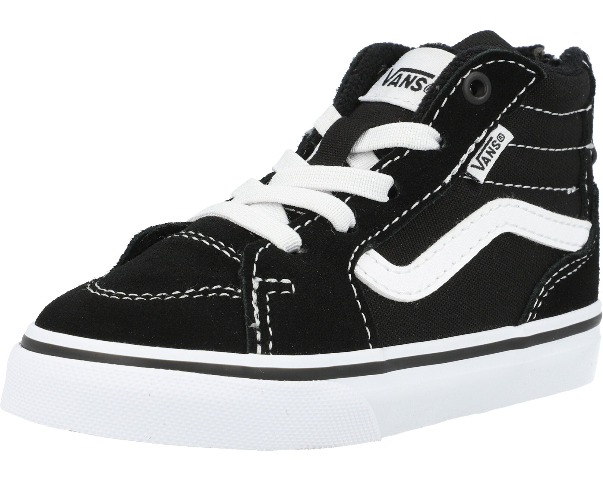 Vans Filmore Hi Zip Black Kids' Shoes