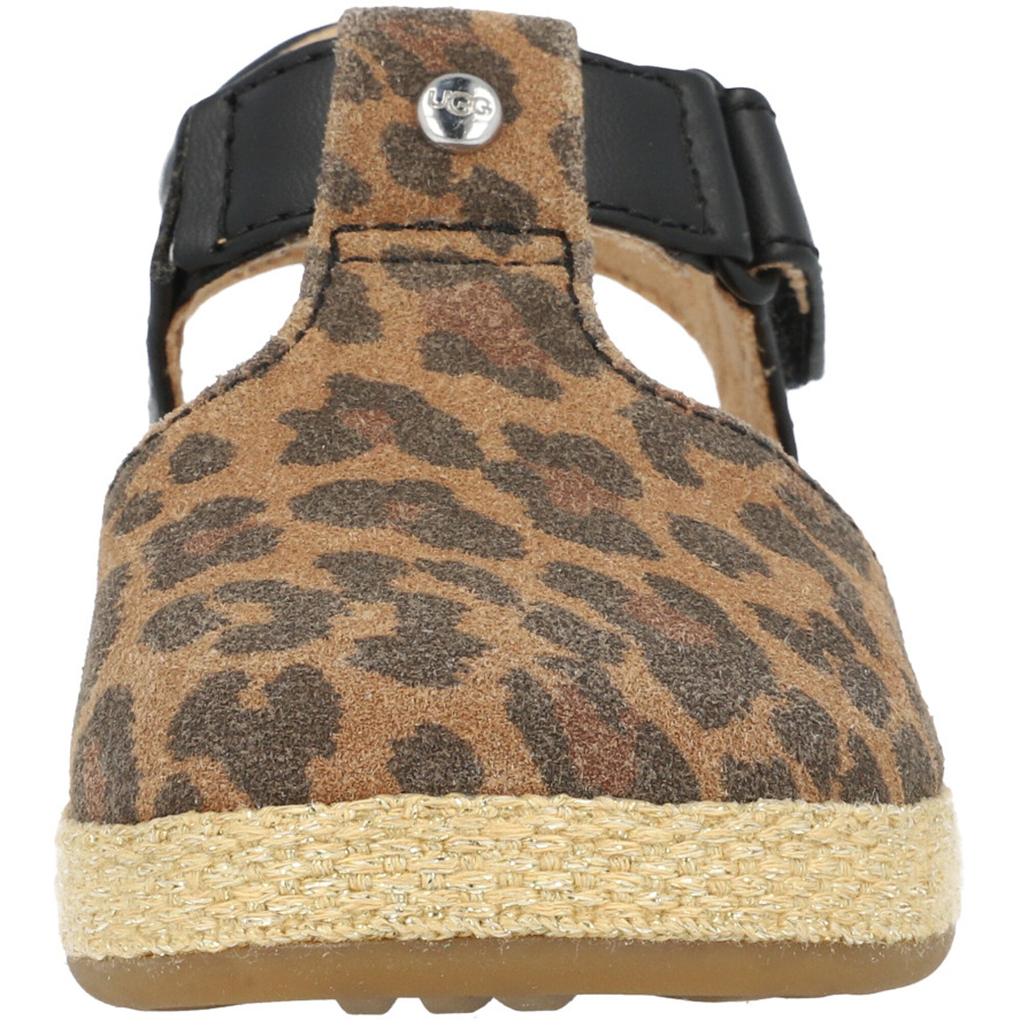 UGG Emmery Leopard Tan Sandals