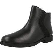 Geox Agata Waterproof Black Ankle Boots