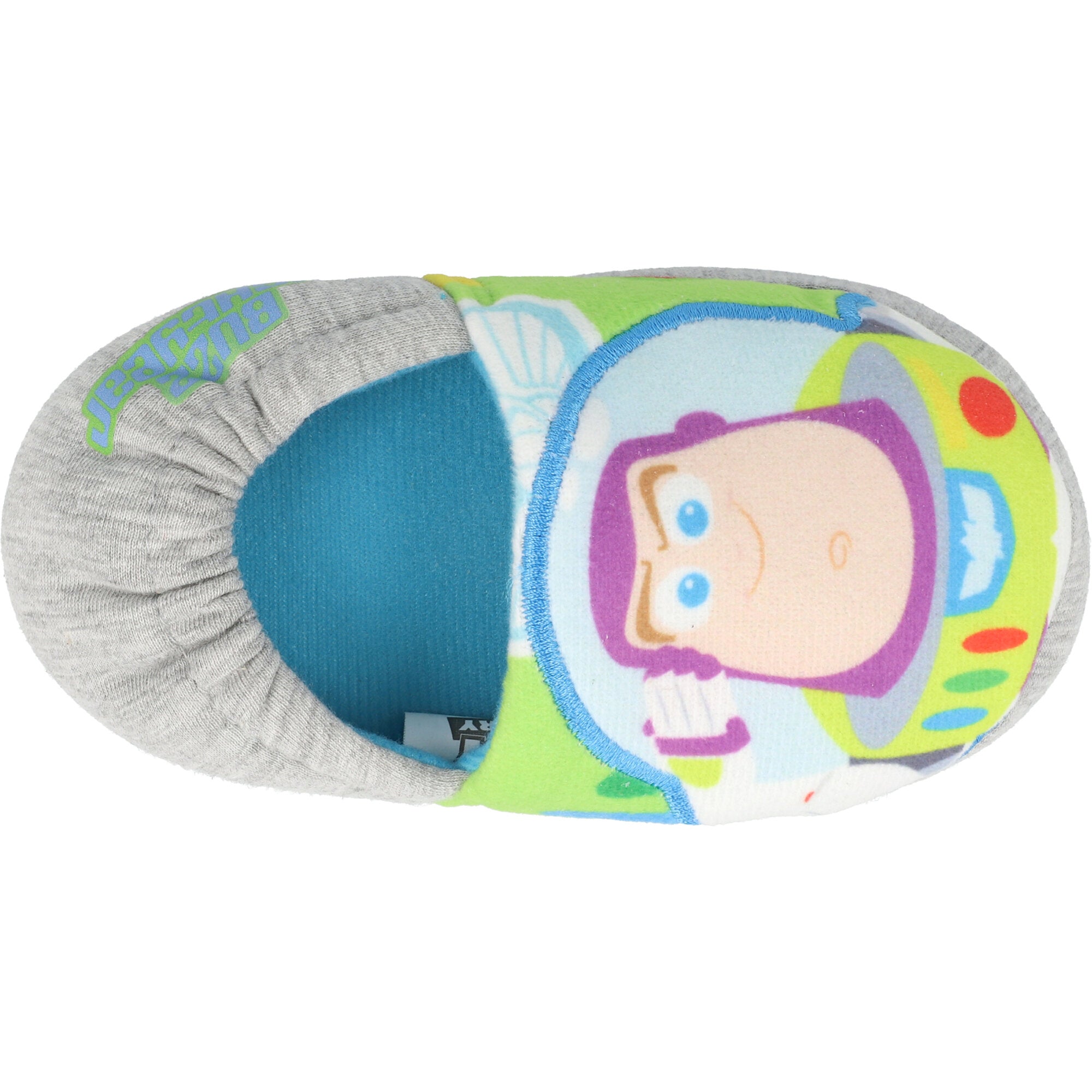 Toy Story Buzz Grey Slippers