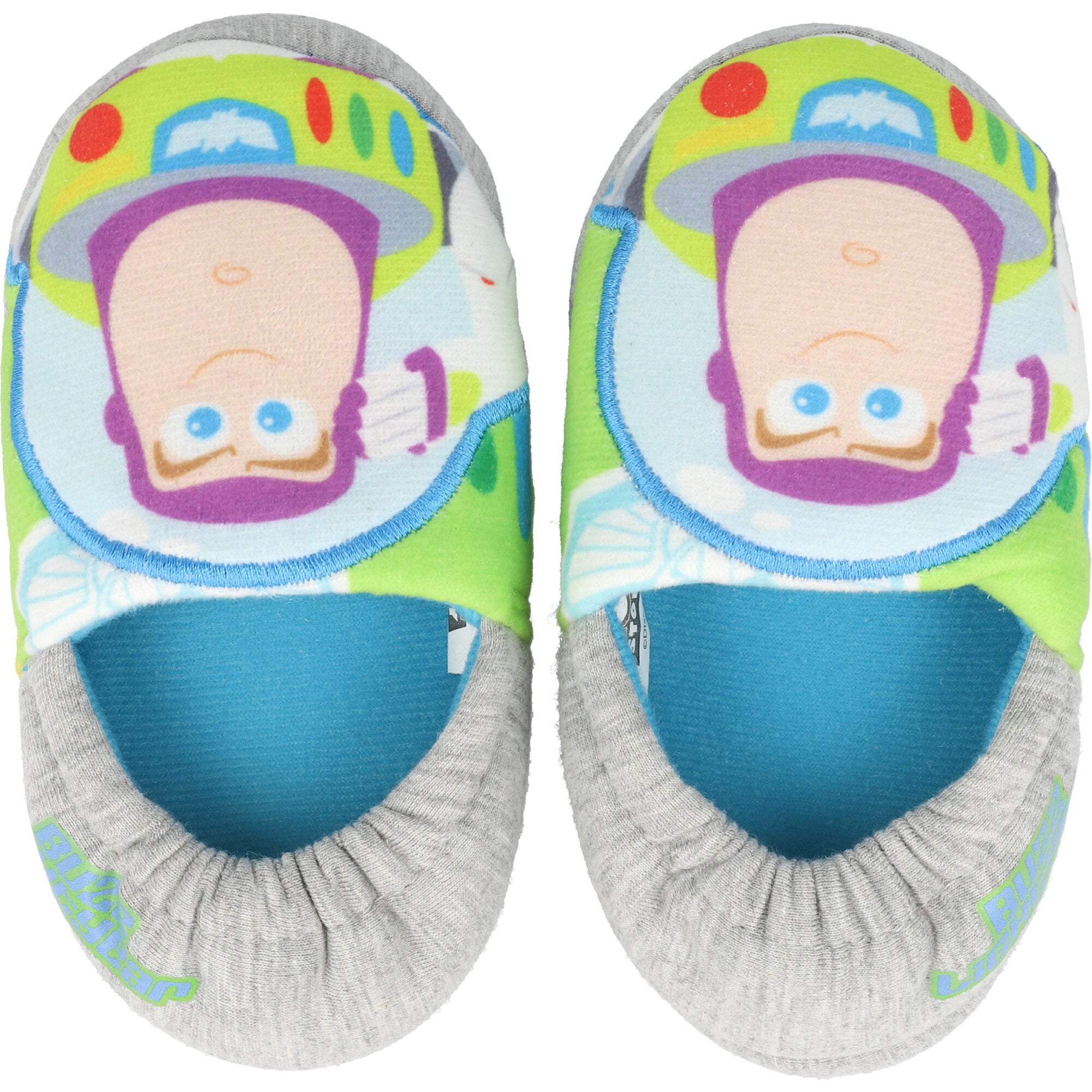 Toy Story Buzz Grey Slippers