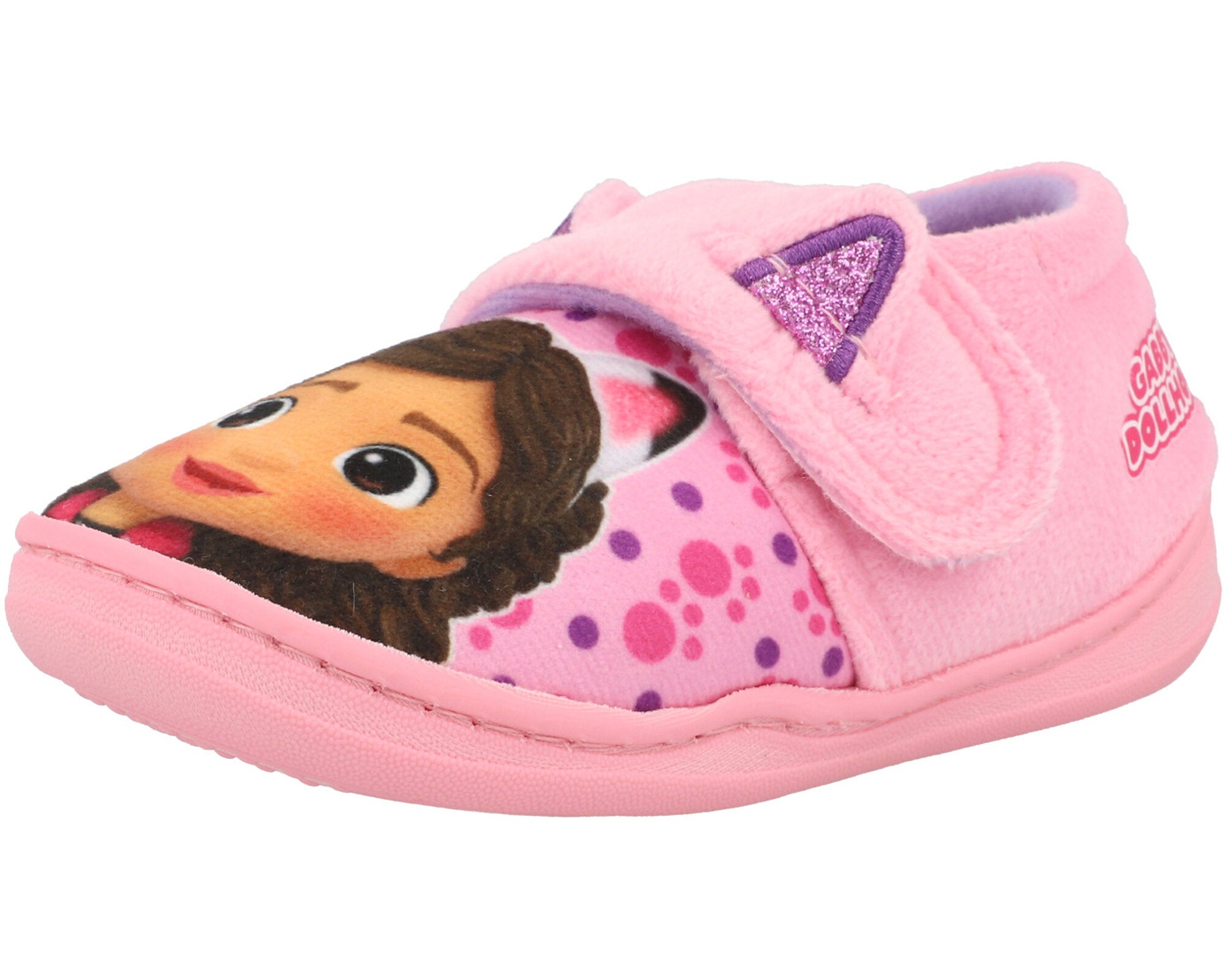 Gabby's Dollhouse Lilac 3D Ears Slippers