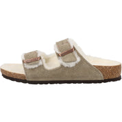 Birkenstock Arizona Shearling Taupe Kids Sandals