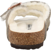 Birkenstock Arizona Shearling Taupe Kids Sandals