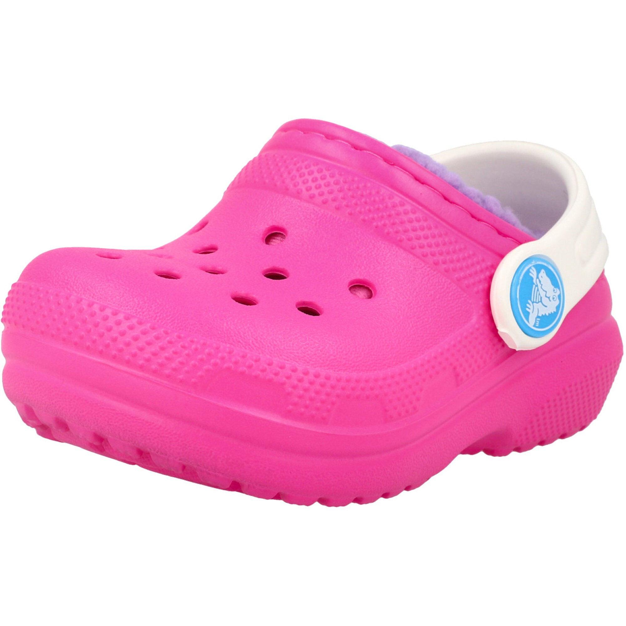 Crocs Kids Classic Lined Clog Pink