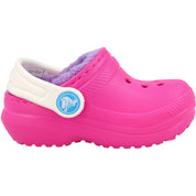 Crocs Kids Classic Lined Clog Pink