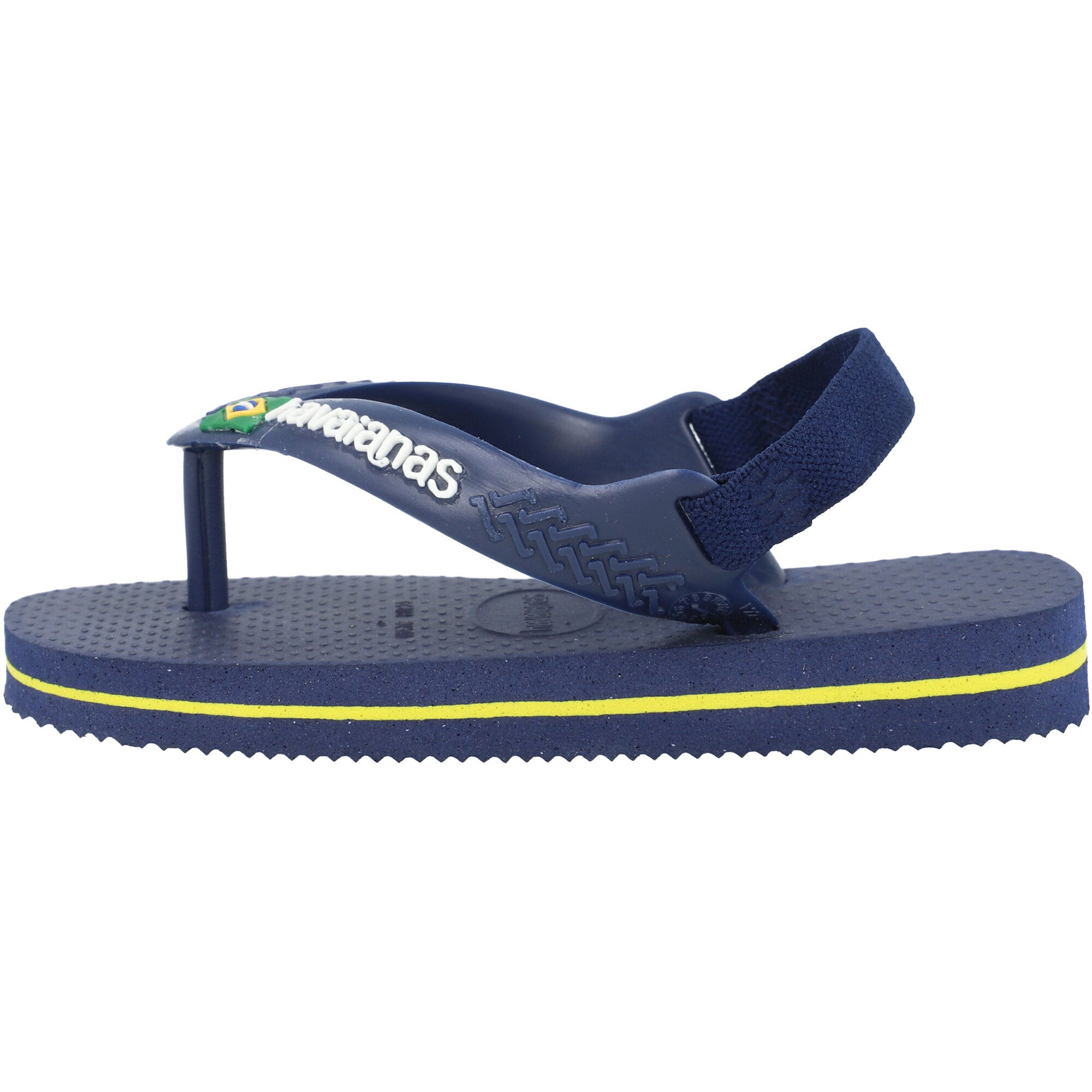 Havaianas Baby Brasil Logo II Navy Blue Flip Flops