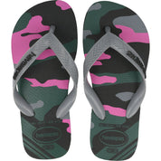 Havaianas Kids Top Camu Black Flip Flops