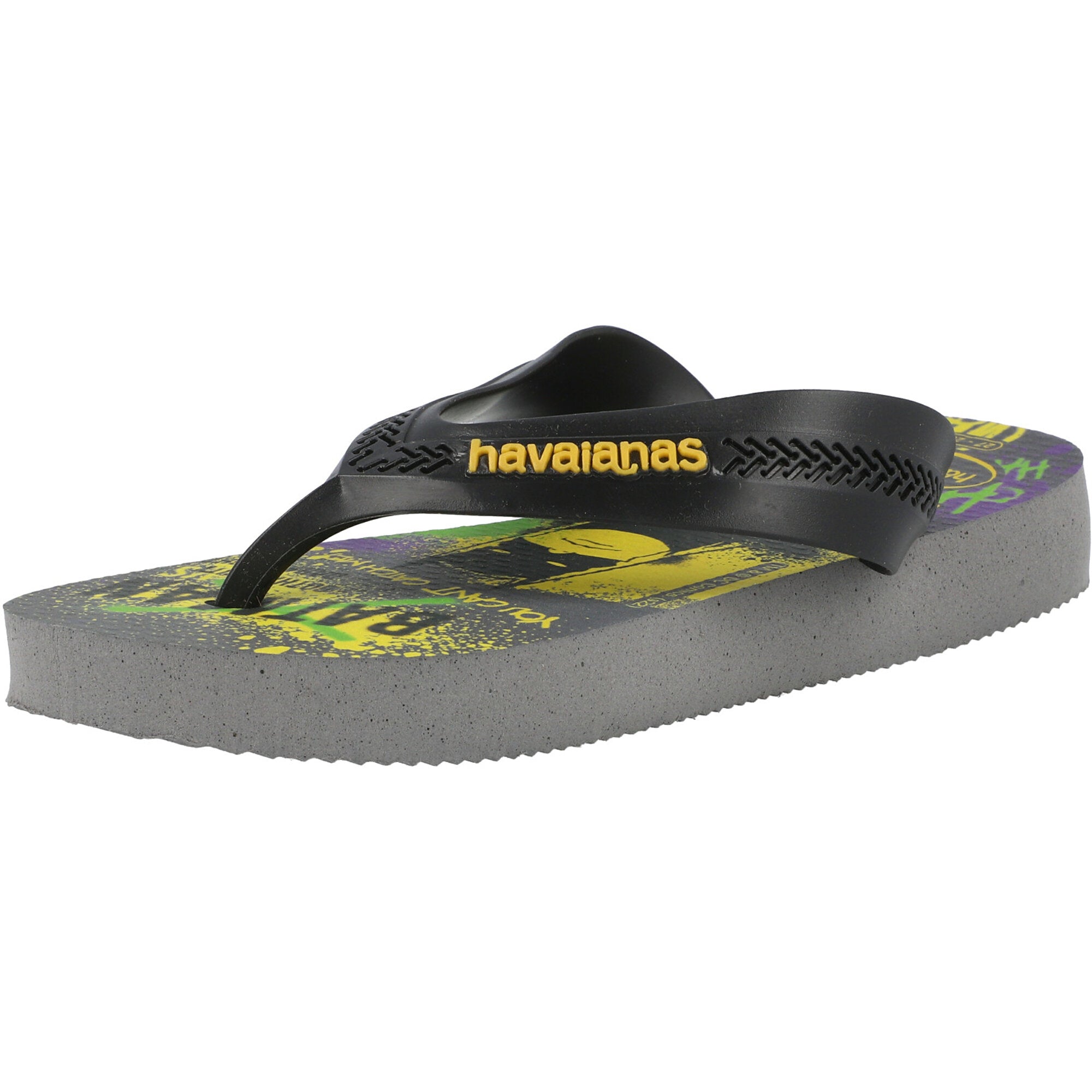 Havaianas Kids Max Heroes Steel Grey Flip Flops