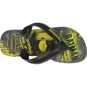 Havaianas Kids Max Heroes Steel Grey Flip Flops