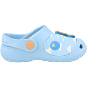 Bluey Badge Lights Clog Blue GDI29217