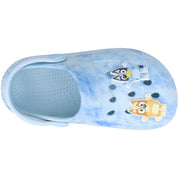 Bluey Tie Dye Effect Clog Blue GDI29144