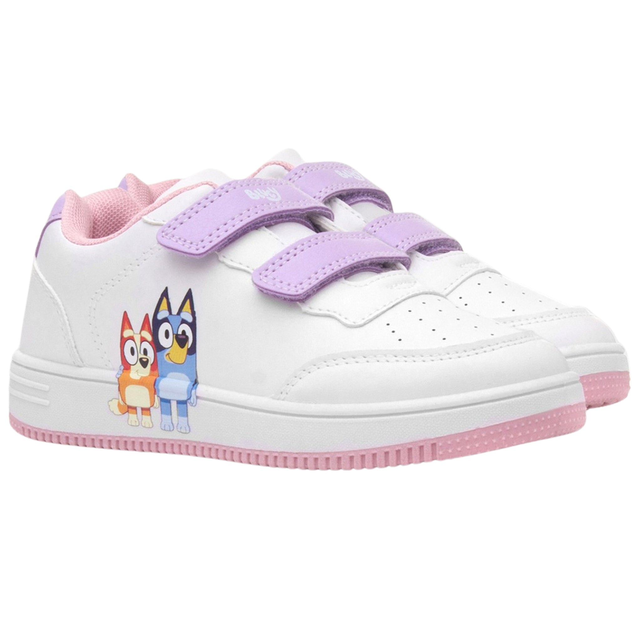 Bluey Trainers White/Pink GTI29149